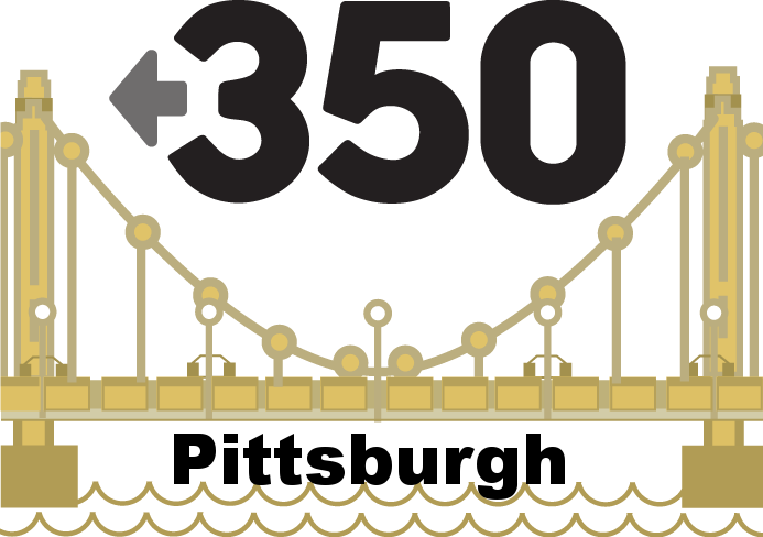 350 Pittsburgh logo